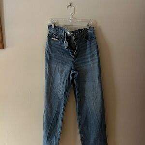 Lands' End Women's Blue Flare Jeans